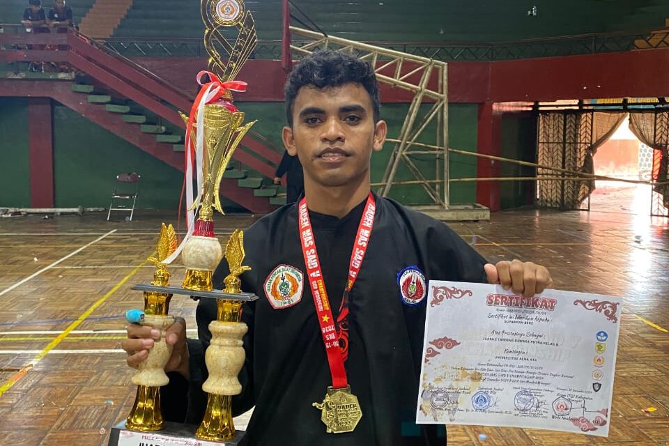 Mahasiswa Informatika Universitas Alma Ata Raih Juara 1 Kejuaraan Pencak Silat Tingkat Nasional