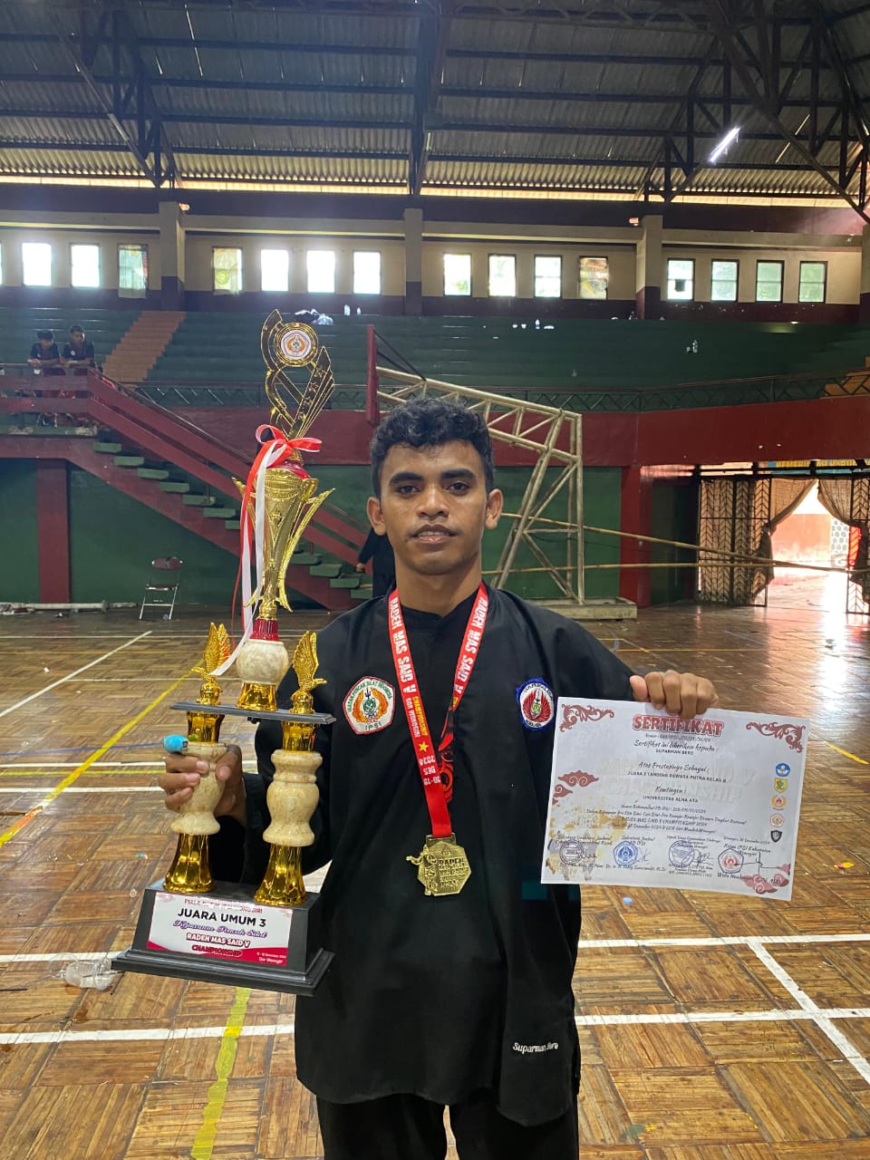 Mahasiswa Informatika Universitas Alma Ata Raih Juara 1 Kejuaraan Pencak Silat Tingkat Nasional